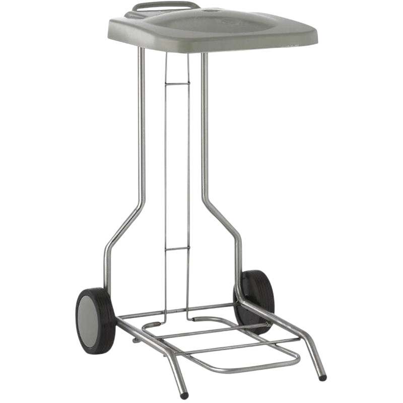 Modular mobiele steun voor vuilniszakken van 50/100 liter